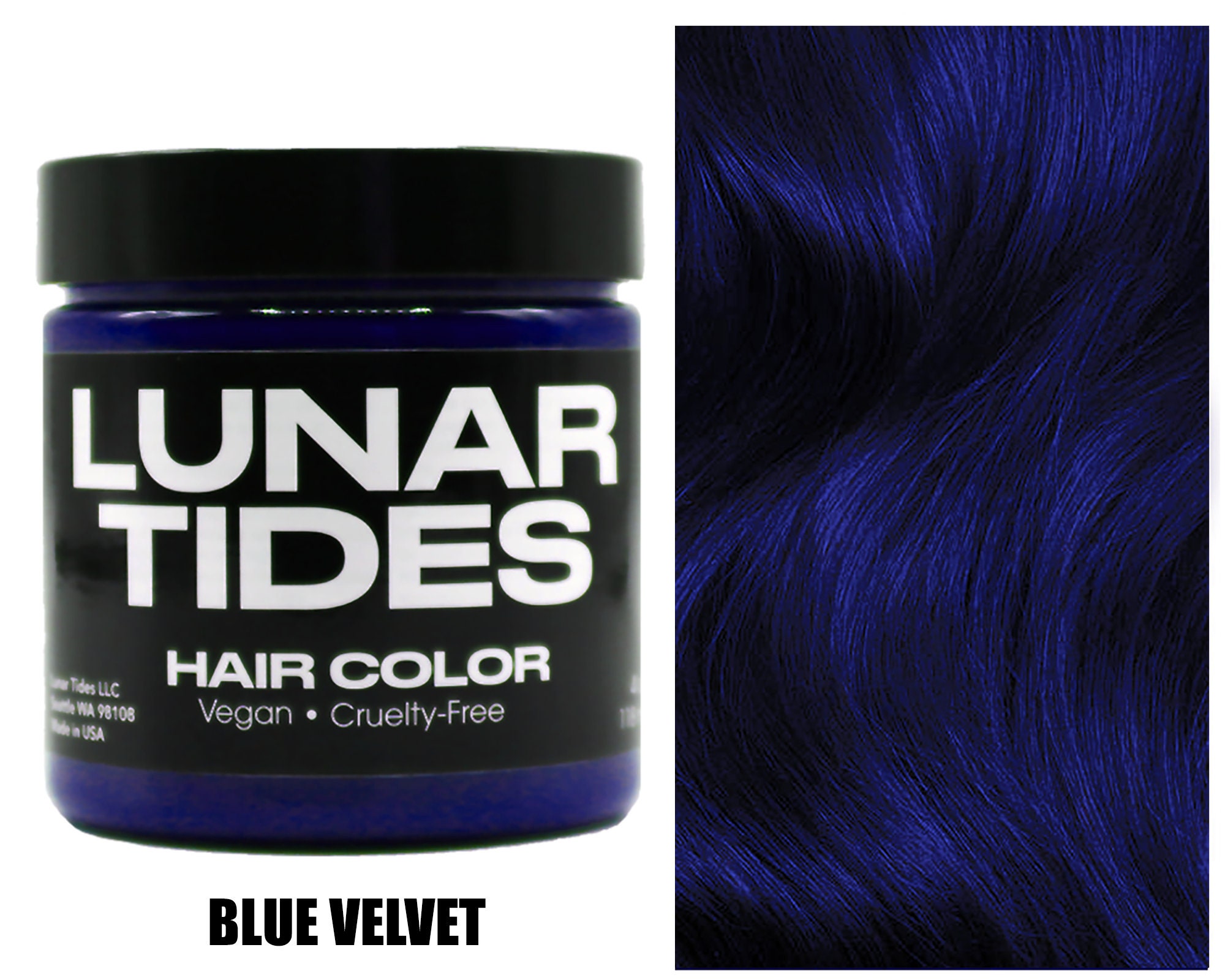 Dark Blue Hair Dye - Etsy Dark Blue Hair Dye - Etsy