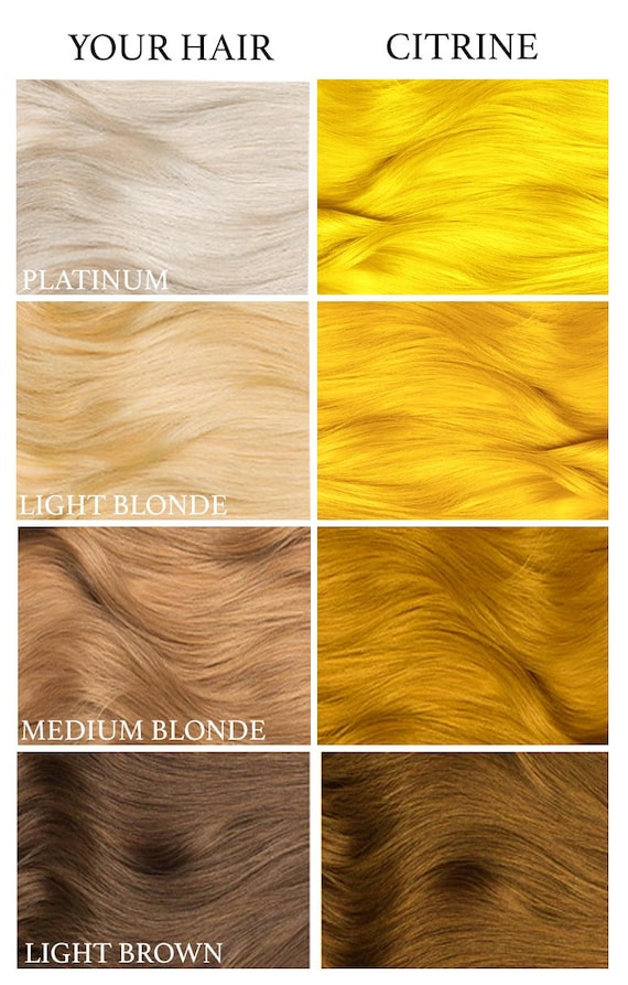 Yellow Hair Dye - Etsy UK Yellow Hair Dye - Etsy UK