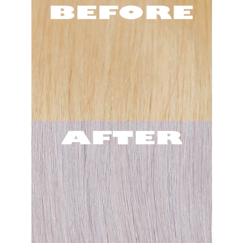 White Hair Toner Etsy