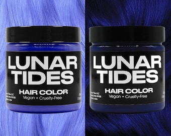 DIY Gradient Blue Hair Dye Kit