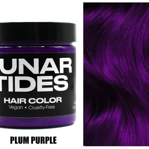 Plum Purple Hair Dye - Etsy