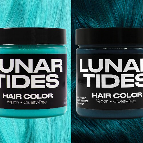 DIY Gradient Teal Hair Dye Kit Etsy