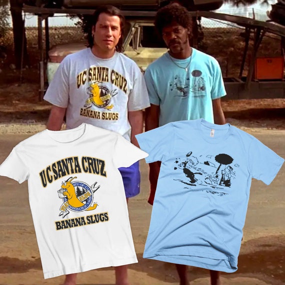 UC Santa Cruz Pulp Fiction Tshirt Pulp Fiction Jules Krazy - Etsy
