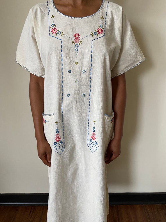 Early/mid 1900s prairie/house dress