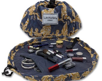 NEW! Lay-n-Go COSMO (20") : Elephant Cosmetic Bag, Travel Organizer, Makeup Pouch