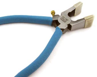 Choice 6.5" Mini Metal Running Pliers for Stained Glass, Spring Loaded Glass Breaker