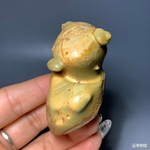 Bonsai Suiseki Natural Gobi alashan Stone bear 073001