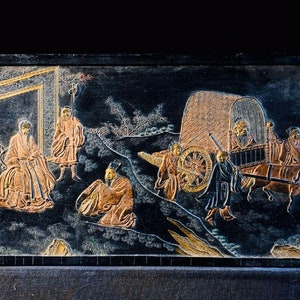 old chinese ming dyn ink stick 晏婴沮封