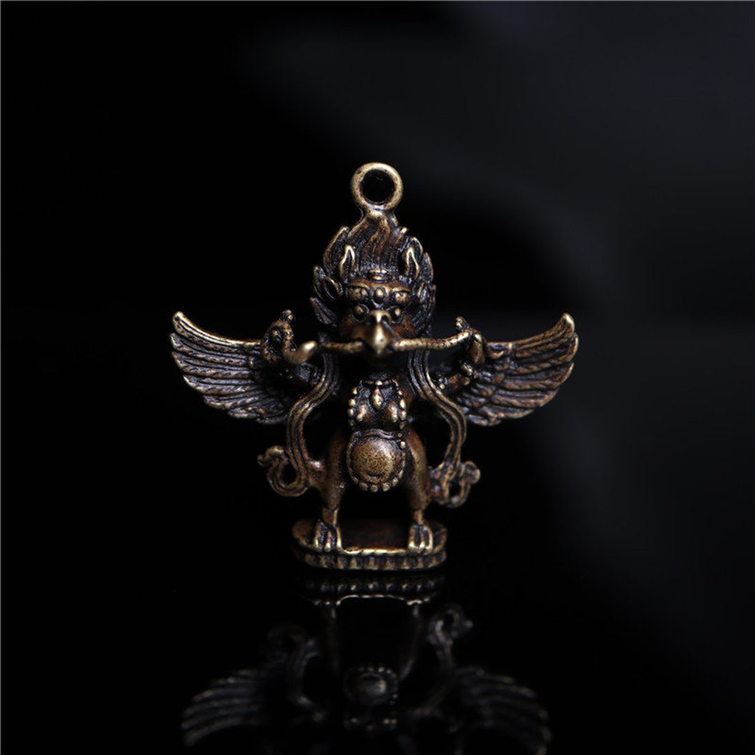 Vintage Tibetan Small Bronze Copper Buddha Garuda - Etsy