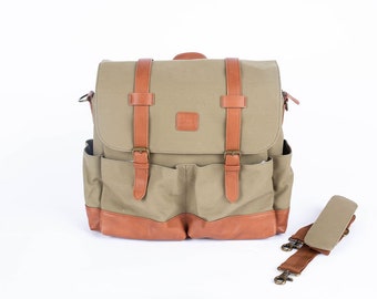 The Original Diaper Bag in Olive Green