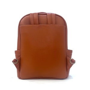 The Joni Backpack Diaper Bag in Camel 2.0 image 7