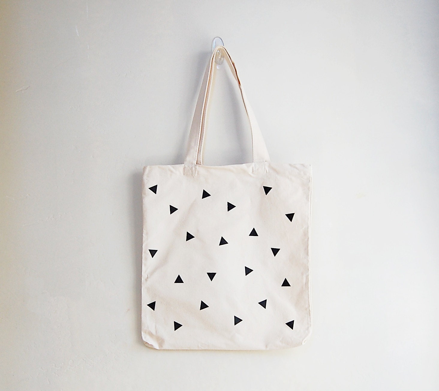 Scattered Triangle Tote Bag Etsy