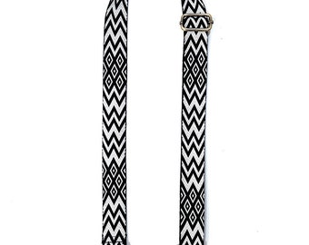 Catalina Strap in Black and White