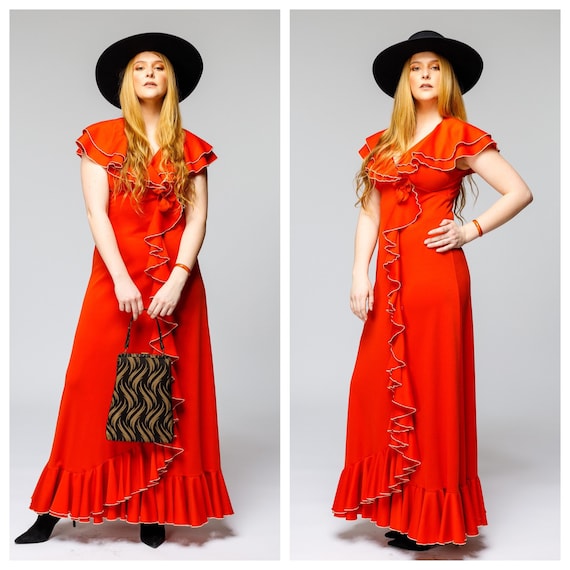 Vintage Rustic Festival Dress