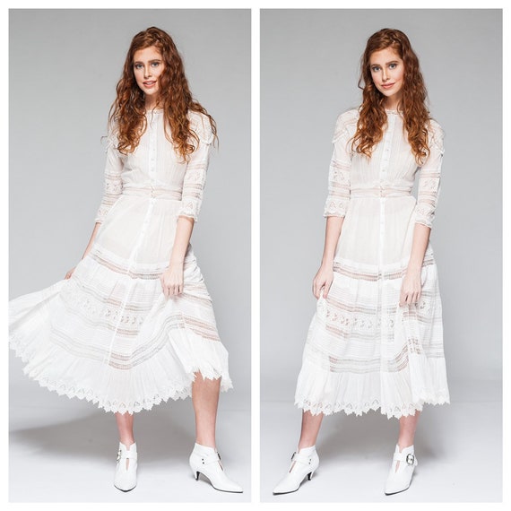 Sold Out Vintage Edwardian Tea Dress