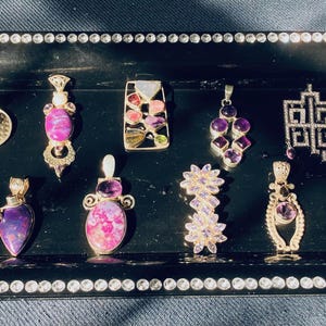 Silver and semi-precious stone Jewelry
