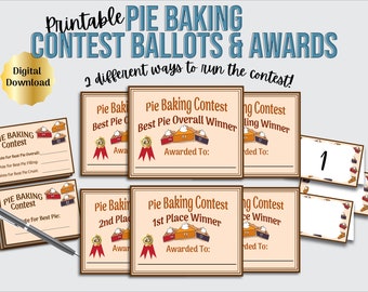 Bake Off Pie Dish Bake-off Trophy. Pie Contest Winner Gift. Dessert Contest  Prize Regular or Deep Dish Pie Plate 