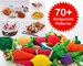 Amigurumi Pattern. 70+ Crochet Play Food Patterns. Crochet Toy Pattern. Crochet Fruit. Crochet Vegetables. Crochet Amigurumi Patterns 