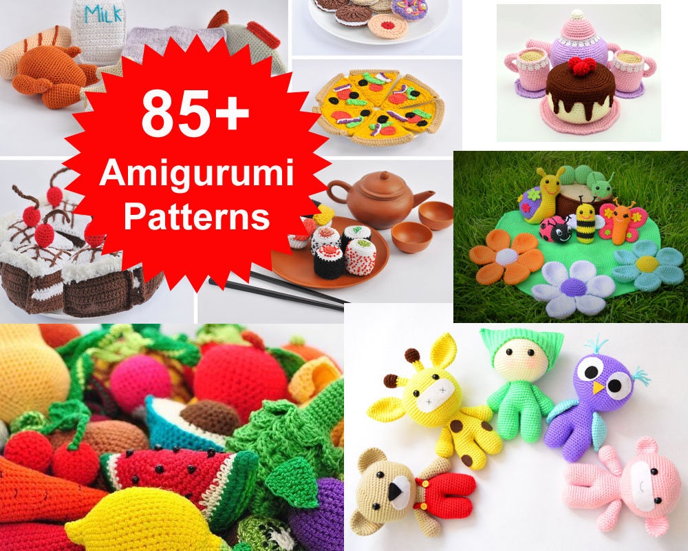 Over 85 Amigurumi Patterns with Owl Options