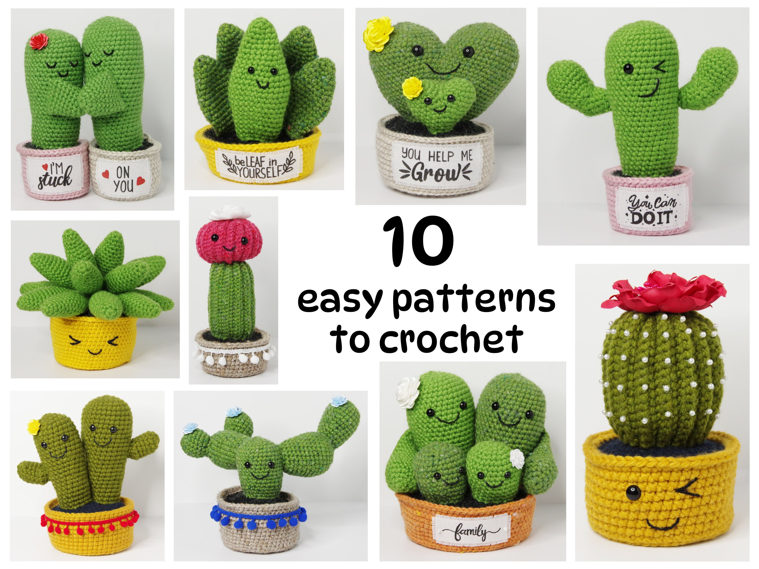 Amigurumi kaktus - Etsy.de