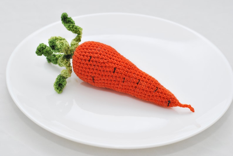 Crochet carrot pattern