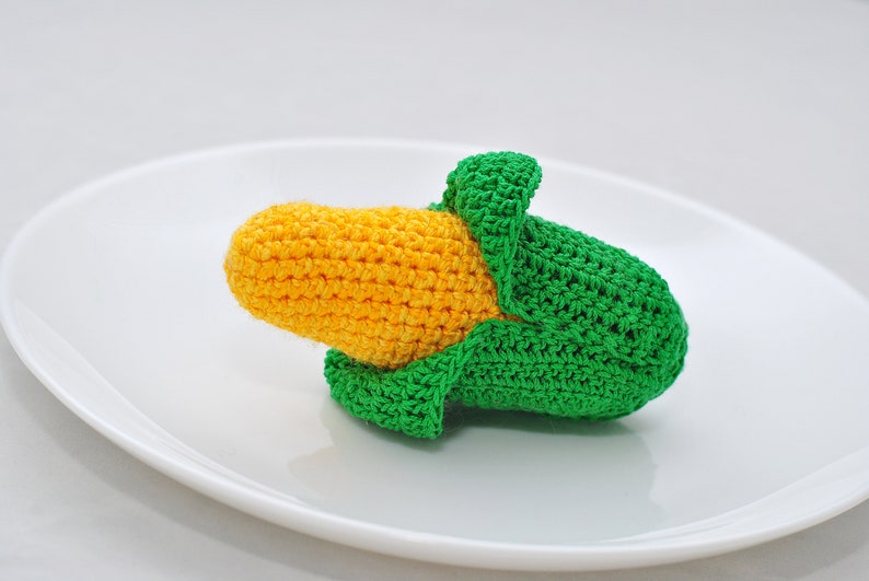 Crochet corn pattern