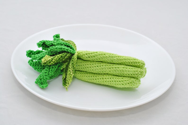 Crochet celery pattern