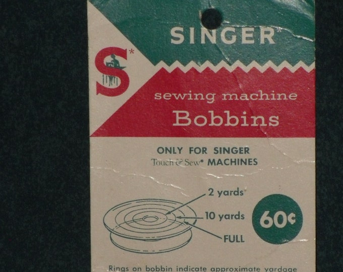 Singer Sewing Machine Bobbins in Package No. 163131 Etsy