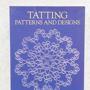 Tatting Patterns and Designs Book Knotted Lace Blomqvist Persson Vintage Dover