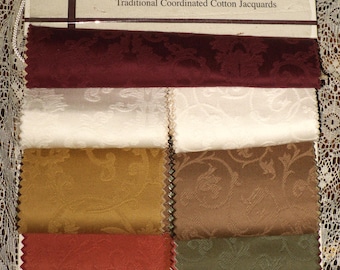 Fabric Sample Book Traditional Jacquards Michael's Textiles Mona Lisa
