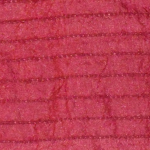 Burgundy Red 3 Yds Fabric Chain Stitch Embroidery Stripe Vintage