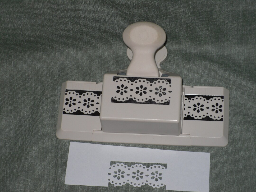 Double Edge Paper Punch Doily Lace Trim by Martha Stewart Etsy