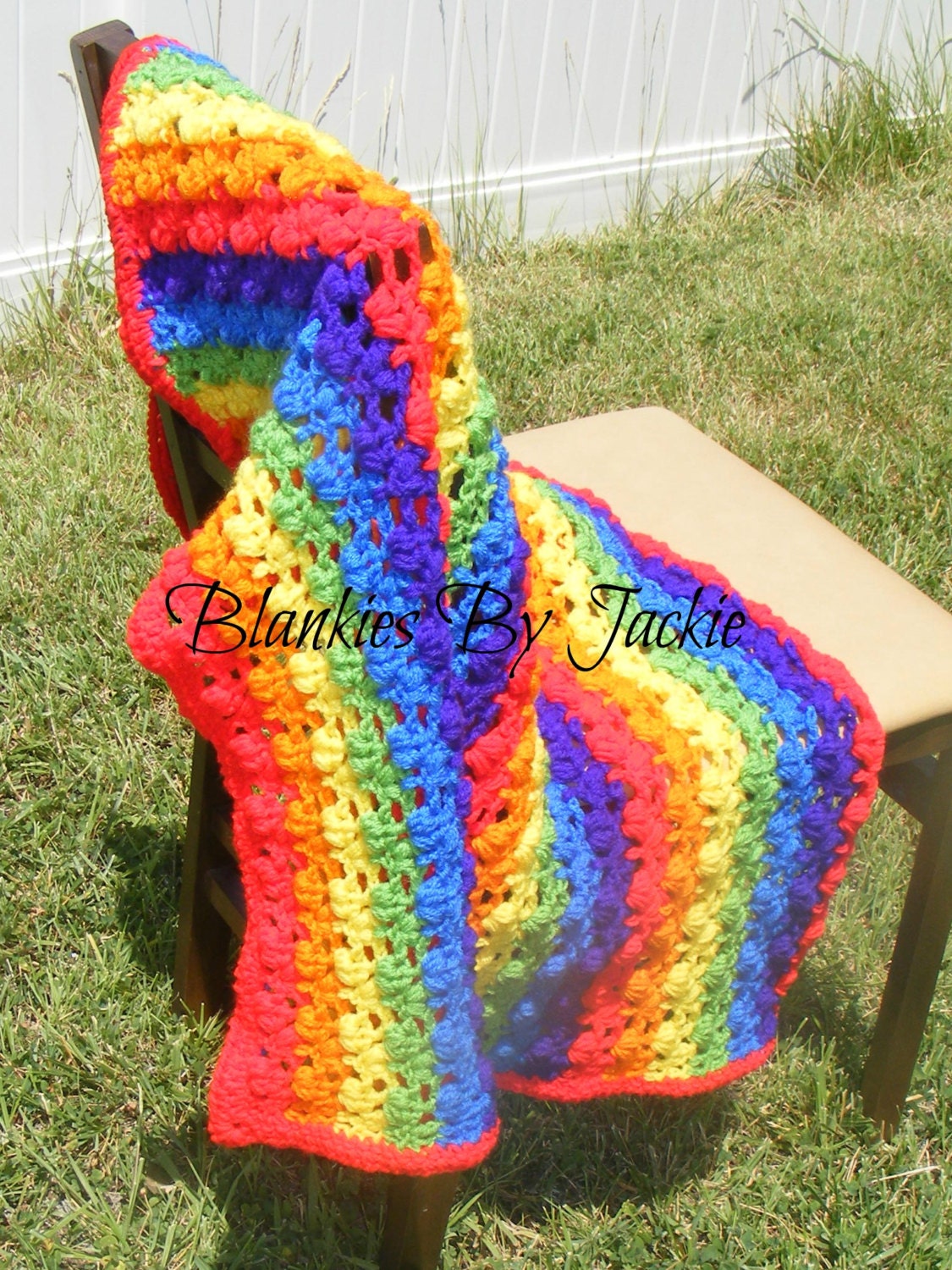 Kaleidoscope Pattern Print Blanket