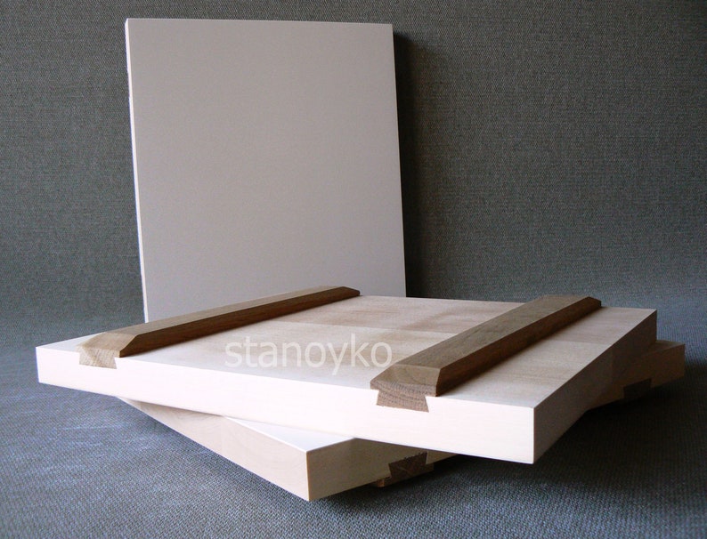 Icon board 30x35 cm flat 11.81x13.78 inches gessoed