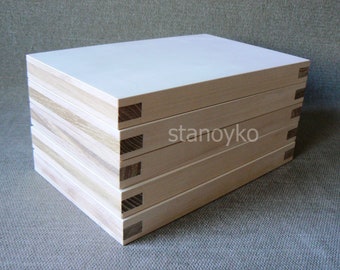 Ikontavla 13 x 25 cm (5,12 x 9,84 tum) platt, klar att använda