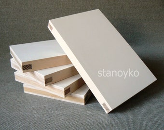 Ikonbräda 16 x 25 cm (6,30 x 9,84 tum) platt, gesso