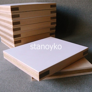 Tablero para iconos de 18 x 22 cm (7,09 x 8,66 pulgadas) con gesso, recto