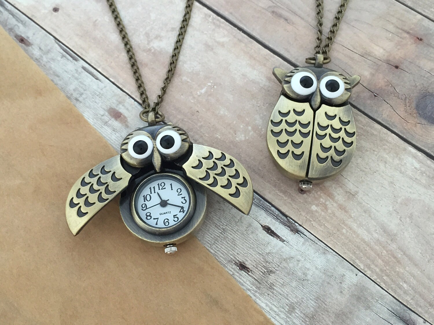 Time Clock Necklace - Etsy