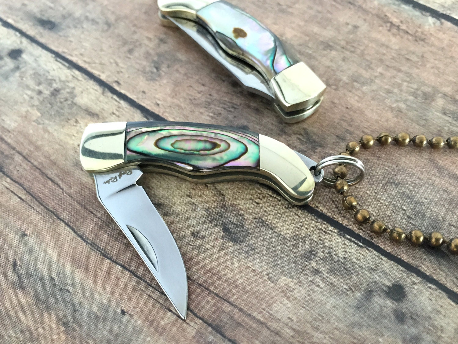 Männer der Mode Schlüssel Kette Geschenk Mini Messer Faltbare