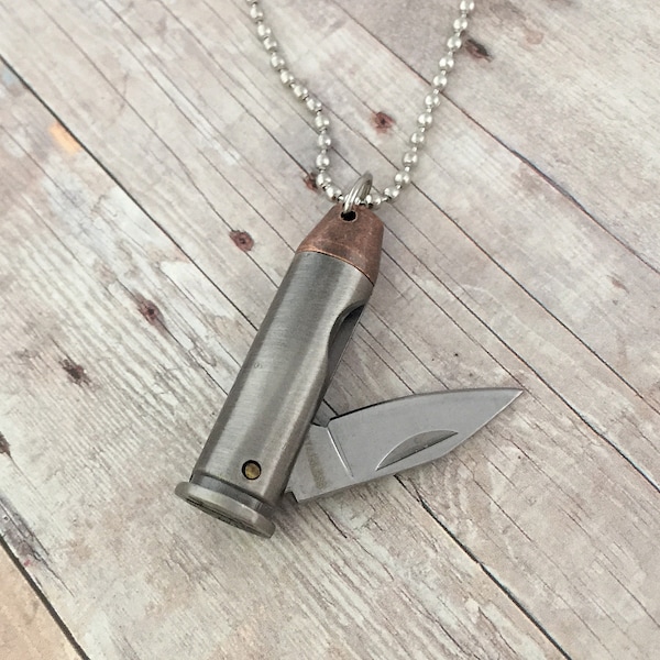 Knife Necklace Etsy