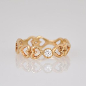 Solitaire Diamond Engagement Ring, Gold Solitaire Ring, Woman Diamond Wedding Band, Gold Diamond Band, Gold Diamond Engagement Ring