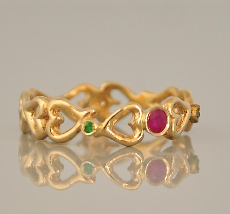Gold Ruby Ring, Ruby Ring, Ruby Engagement Ring, Unique Engagement Ring, Gold Engagement Ring, Solid Gold Ring, 14k Gold Ring, Gold and Ruby bild 1