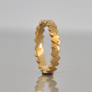 14k Gold Ring , 14k gold Band Ring , Yellow Gold Wedding Ring , Gold Band Ring , 14k Solid Gold Ring , Anniversary Ring , Fine Ring