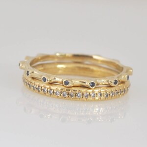 14k Gold Stacking Ring,delicate Gold Ring,set of Gold Rings,thin Gold ...