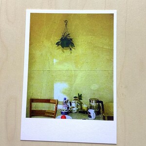 postkarte, grußkarte, collage, illustration, vintage postkarte "atelier"