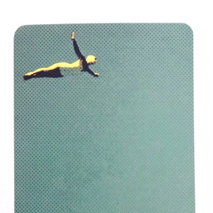 poster, art print, collage, illustration, vintage poster,  "fliegende"