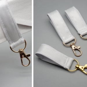 Upgrade Listing Add a metal clasp, key FOB style ring carrier purchase along with the collar or bandana in my shop ADD-ON feature image 1