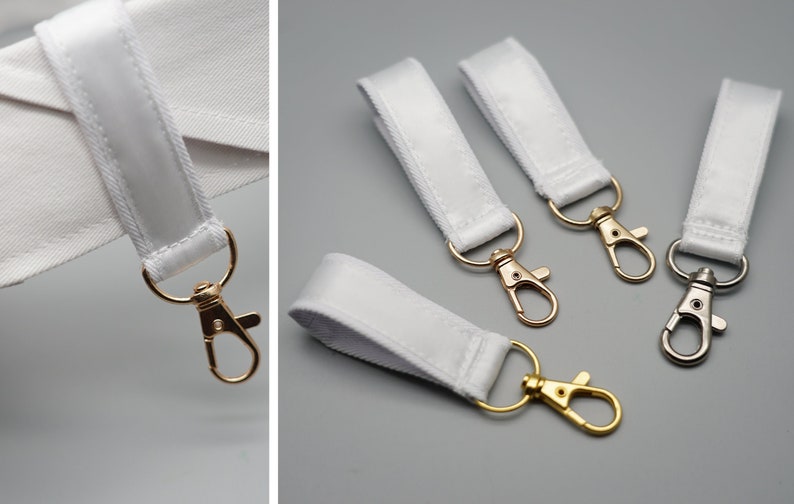 Upgrade Listing Add a metal clasp, key FOB style ring carrier purchase along with the collar or bandana in my shop ADD-ON feature image 1