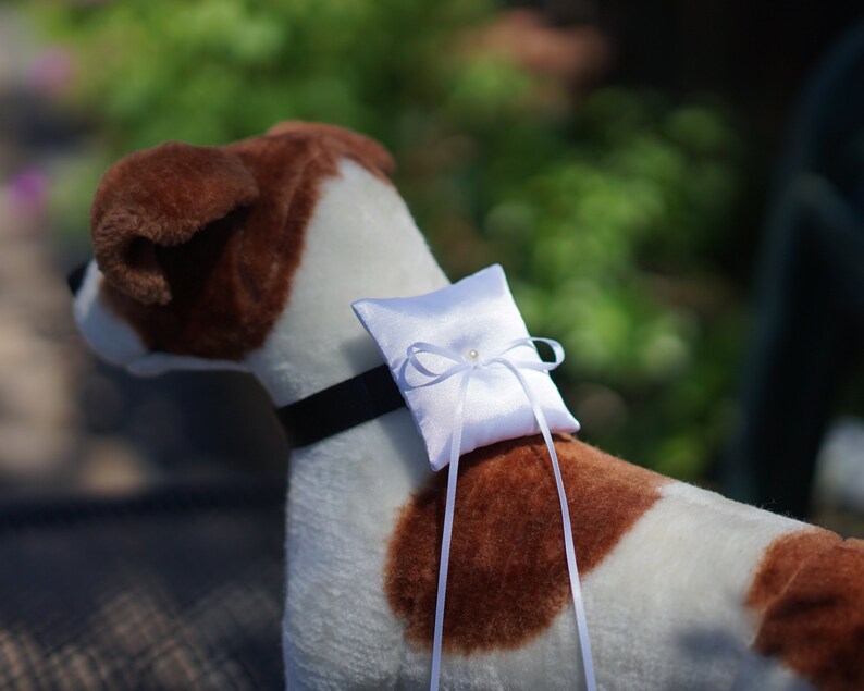 Dog ring bearer pillow dog ring holder dog ring pillow ring Etsy