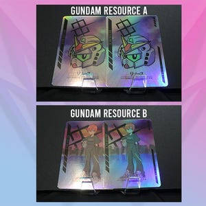 Gundam TCG Resource Tokens - Gundam Card Game - Original Art by SH Studios image 2